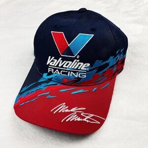 Vintage Y2K Nascar Mark Martin Valvoline Hat